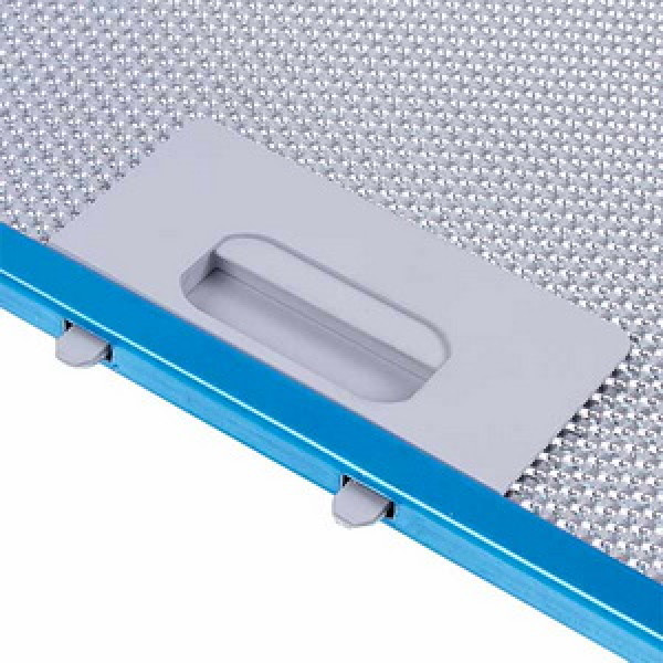 Фільтр жировий (металевий) для витяжки 267x305x9mm Gorenje 507602 (під защібки)