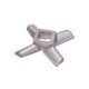 Ніж для м&aposясорубки Bosch 00629848 D=46mm s=9mm Отвір=9x9mm