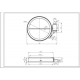 Конфорка для склокерамічної поверхні Indesit C00139052 1200W