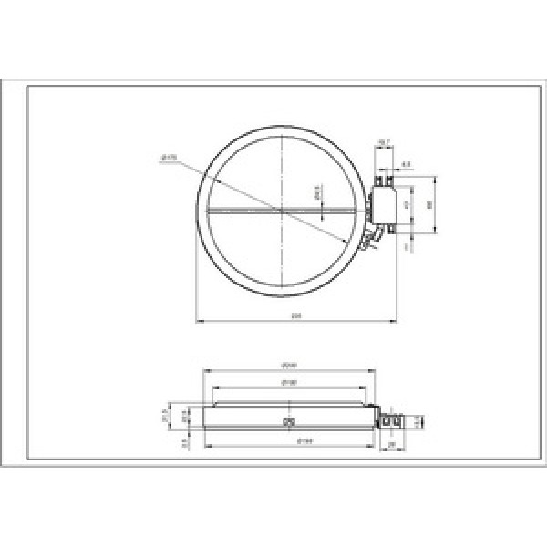 Конфорка для склокерамічної поверхні Indesit 1800W C00139036
