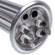 Тен для бойлера 34013090000 EAZIL 2000W L=305mm (нержавіюча сталь), фланець 64mm, 2 трубки під датчик, анод M6