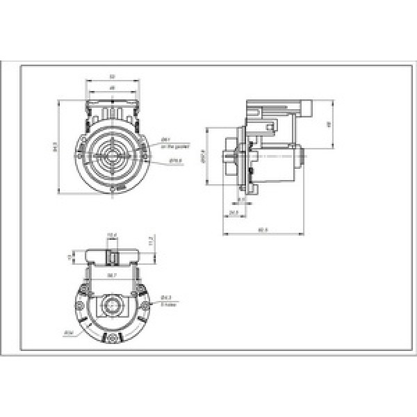 Помпа (насос) для пральної машини Indesit C00283277 LEILI 35W BPX2-285L
