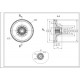 Шестерня велика для м&aposясорубки Bosch 00152314