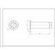 Заглушка отвору тена для пральної машини Indesit C00087885 D=10mm