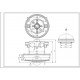 Двигун для пилососа VAC043UN SKL 1600W D=134/84mm H=35/108mm (з виступом)