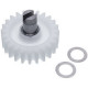 Шестерня з валом для м&aposясорубки Kenwood KW650714