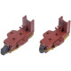 Щітки двигуна для пральної машини Ariston C00196539 (2 шт.) стрижень 12.5x5x32 Type L