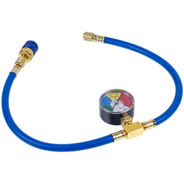 Заправочная муфта (коннектор) с манометром RTM-1382 (без крана) 1/4" SAE