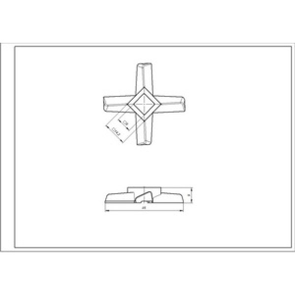 Ніж для м&aposясорубки Zelmer 00631383 D=46mm s=9mm Отвір=9x9mm NR5 ZMMA015X (A861007.00)