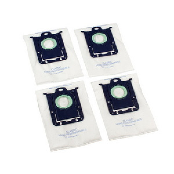 Набір мішків E201S S-BAG (4 шт) для пилососів Electrolux 900168458 (9001684589) з мікроволокна
