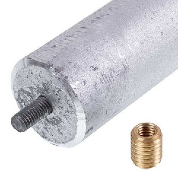 Анод магнієвий для бойлера Ariston 993014-01 D=25.5mm L=230mm, різьба M5-M8