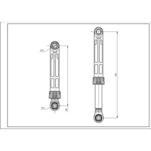 Амортизатор для пральної машини Samsung 80N DC66-00531C