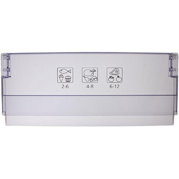 Панель (відкидна, нижня) 5906370700 морозильної камери Beko (з піктограмою)
