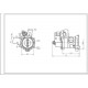 Помпа (насос) B20-6AZC Hanyu для пральної машини 30W Bosch 00141896