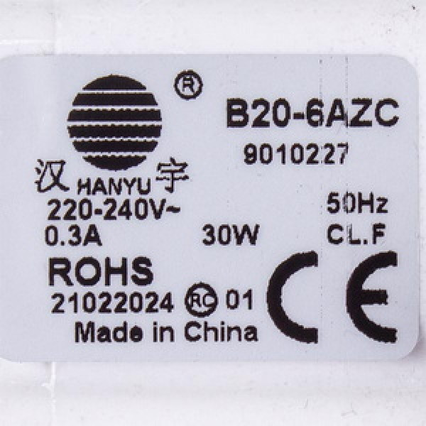 Помпа (насос) B20-6AZC Hanyu для пральної машини 30W Bosch 00141896