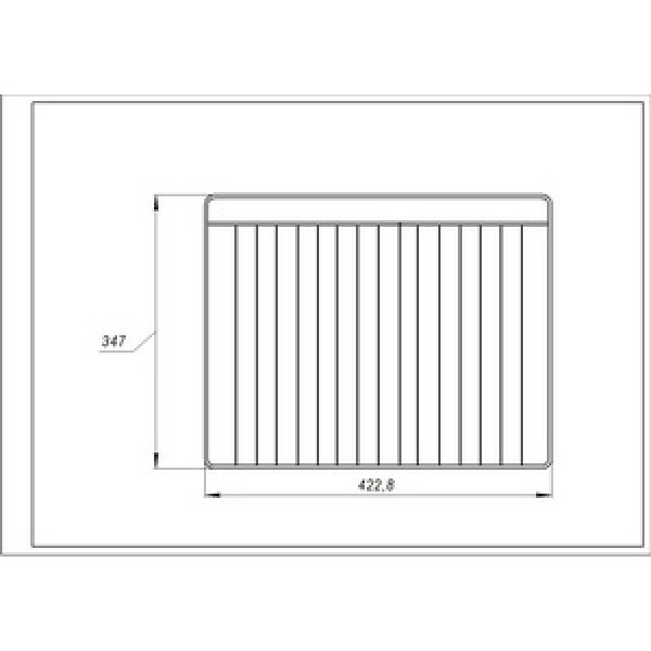 Решітка для духовки Electrolux 8583546595023 422.8x347mm