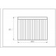 Решітка для духовки Electrolux 8583546595023 422.8x347mm