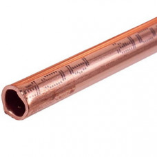 Труба мідна 1/4&apos&apos 6x0.76mm бухта 50m Halcor (продаж кратний 5м)