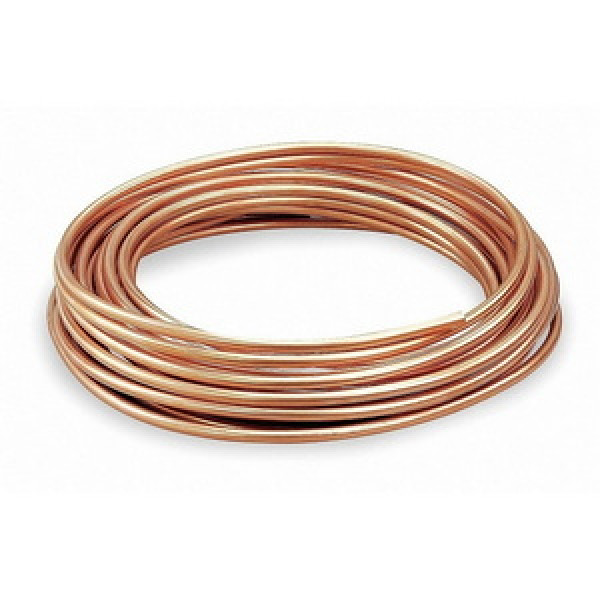 Труба мідна 1/2&apos&apos 12x0.81mm бухта 15m Halcor (продаж кратний 5м)