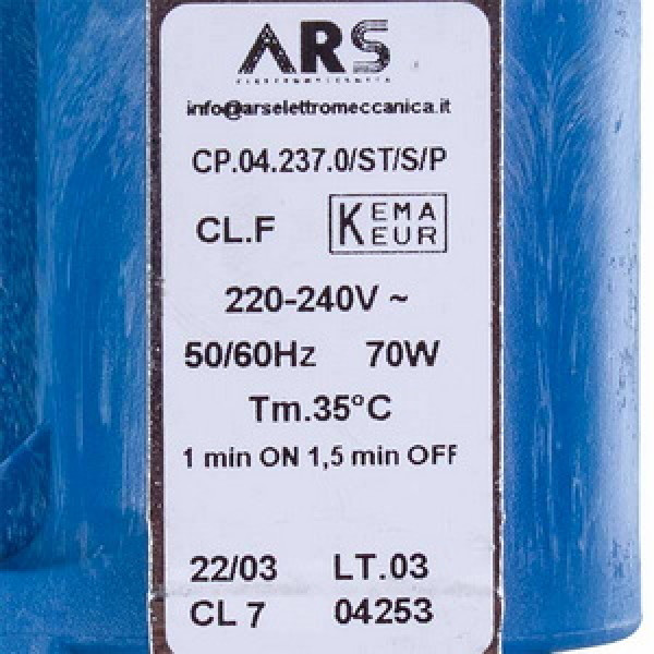 Помпа для кавоварки 70W ARS Type CL7