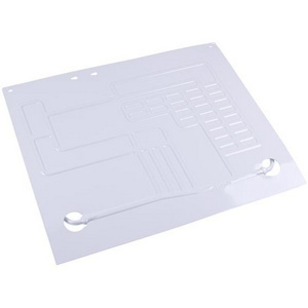 Випарник 450x380mm (плачучий) двохпатрубковий прохідний з капіляром
