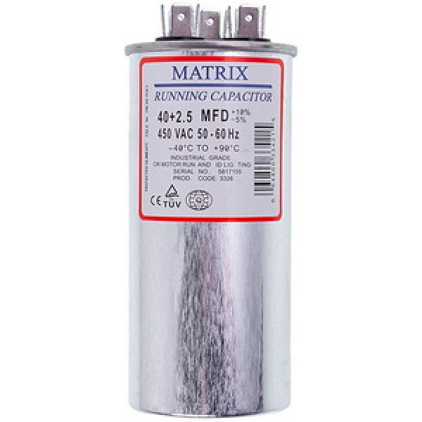 Конденсатор 40+2,5uF 450V CBB65