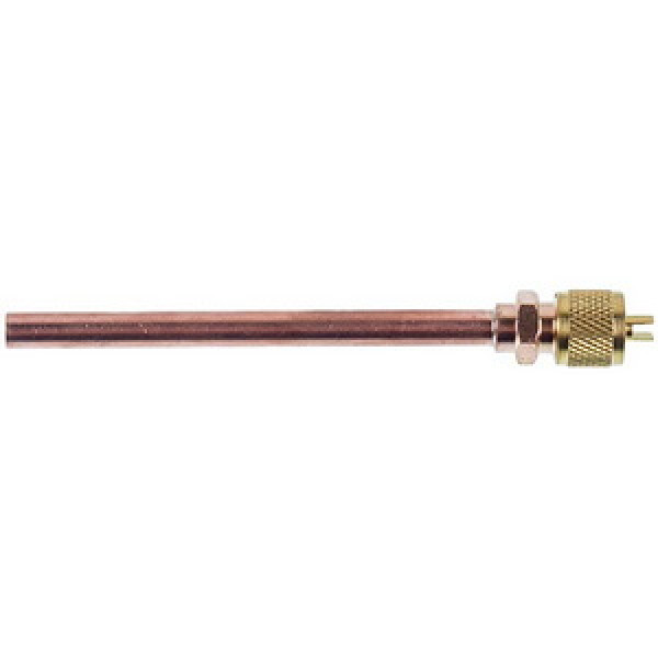 Заправний клапан Шредера з трубкою 6x0.55x80mm AVX