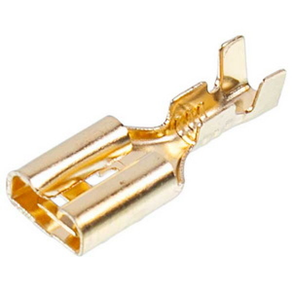 Клема плоска FASTON &apos&aposмама&apos&apos 6mm (10 шт) для пральної машини