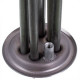 Тен для бойлера Thermex 2000W (нержавіюча сталь) L=340mm, фланець 62mm (під анод M4)