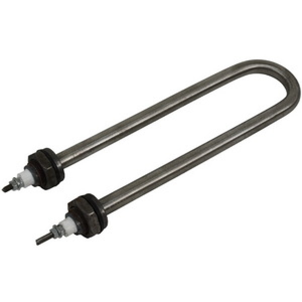 Тен для нагріву води 1000W 220V (нержавіюча сталь) L=240mm M16 (прямий)