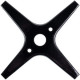 Накладка на решітку для газової плити 105x105mm L=140mm