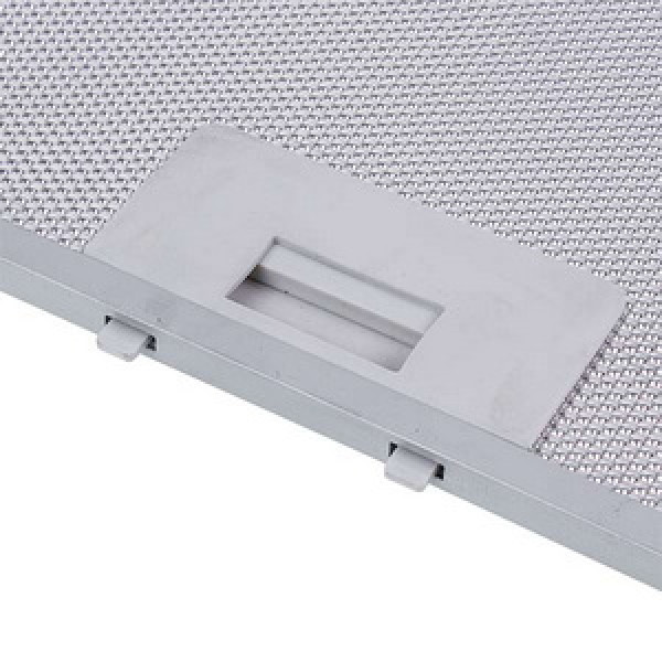 Фільтр жировий для витяжки (металевий) 340x310x8mm (під защіпки, універсальний)