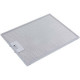 Фільтр жировий (метал.) для витяжки 370x350x8mm (під защіпки, універсальний)