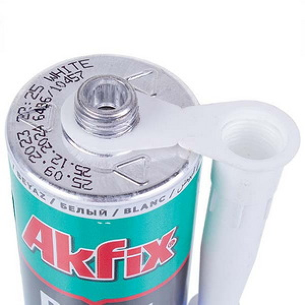 Герметик поліуретановий Akfix P645 310ml (універсальний) білий