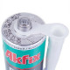 Герметик поліуретановий Akfix P645 310ml (універсальний) білий