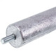 Анод магнієвий для бойлера D=15mm L=210mm, різьблення M4x10 (Італія)