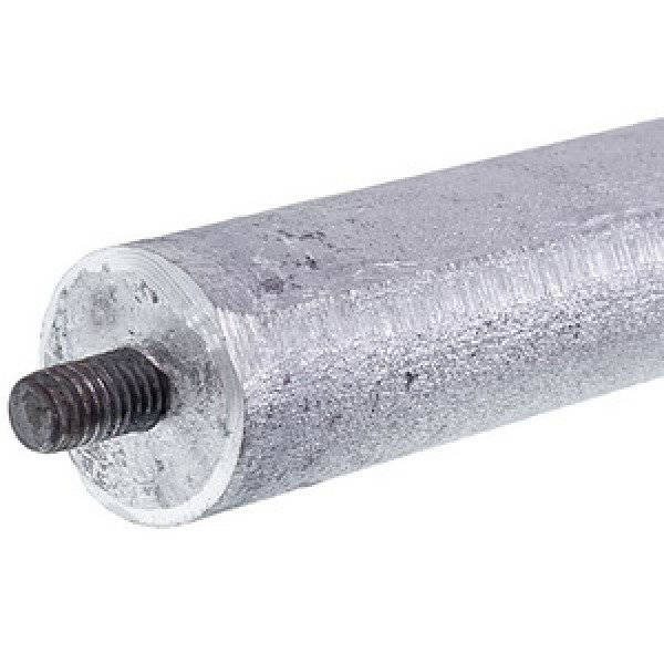 Анод магнієвий для бойлера MG D=21mm L=400mm, різьблення M6x10 (Італія)