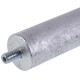 Анод магнієвий для бойлера D=20mm L=250mm, різьблення M6x10