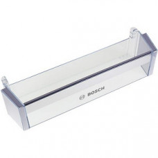 Дверна полиця для пляшок для холодильника Bosch 00743239 440x110mm (з логотипом)