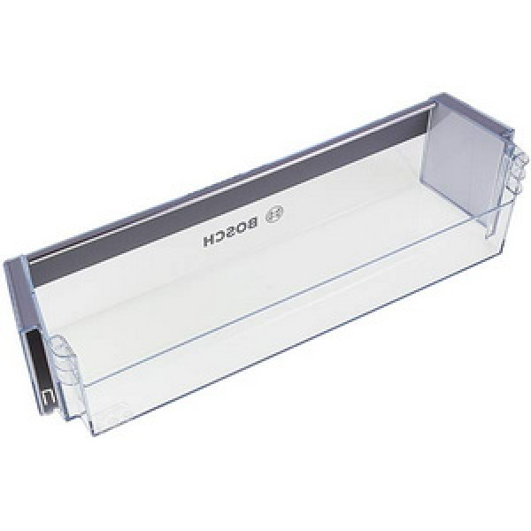 Дверна полиця для пляшок для холодильника Bosch 00743239 440x110mm (з логотипом)