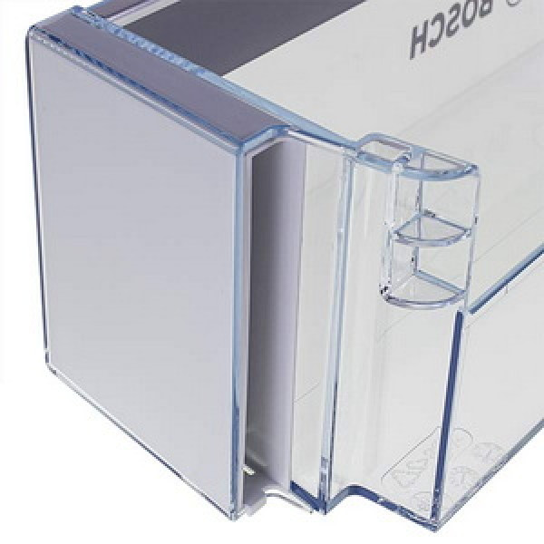 Дверна полиця для пляшок для холодильника Bosch 00743239 440x110mm (з логотипом)