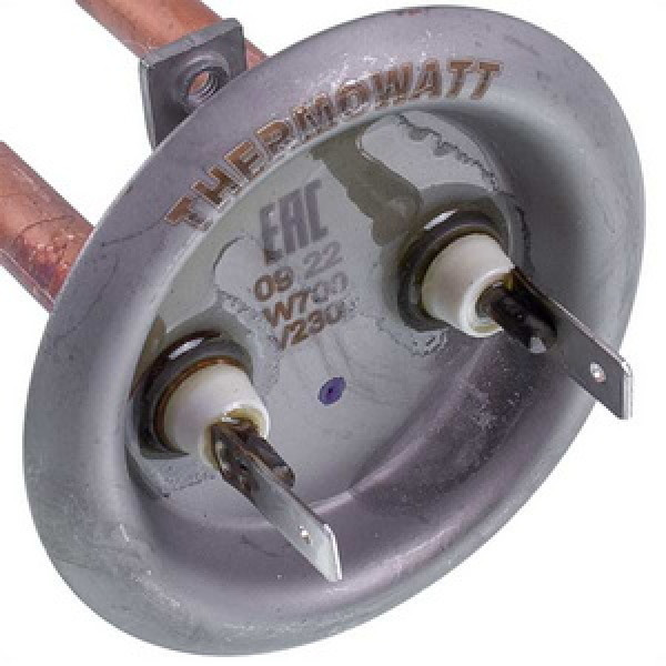 Тен фланцевий для бойлера 700W Thermowatt (мідний) 34013350000