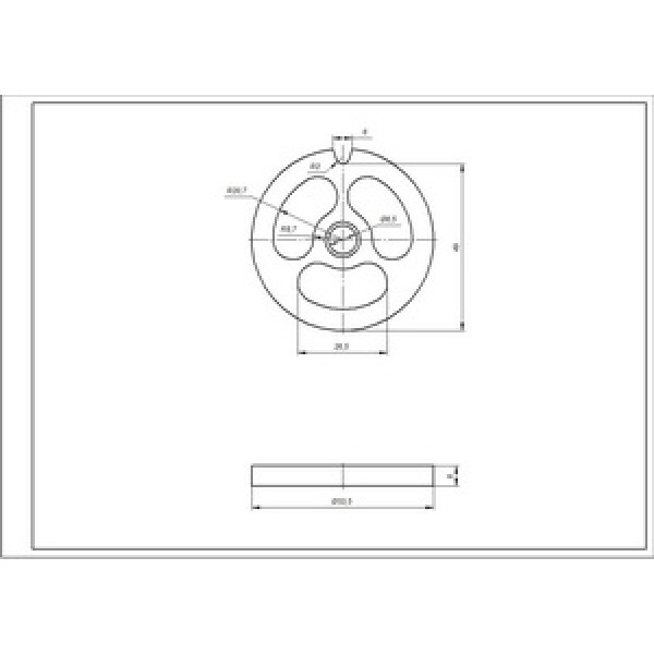 Решітка для ковбаси для м&aposясорубки NR5 Zelmer \ Bosch D=54mm