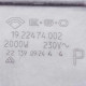 Конфорка для електроплити Indesit C00197004 D=220mm 2000W