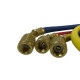 Набір заправних шлангів B336-S (3 шт.x900mm 1/4&apos&apos-1/4&apos&apos SAE) для фреону R-22 R-134 R-502