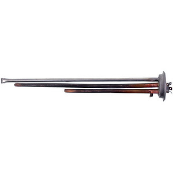 Тен для бойлера Thermex 2000W (мідний) L=350mm фланець 64mm (під анод M6)