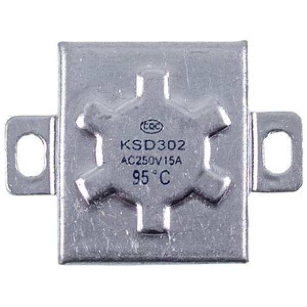 Термозапобіжник KSD302 95 °C 15 A квадратний для бойлера Thermex