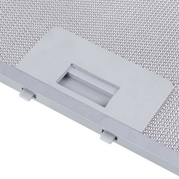 Фільтр жировий для витяжки (металевий) 205x472x8mm (під защіпки, універсальний)