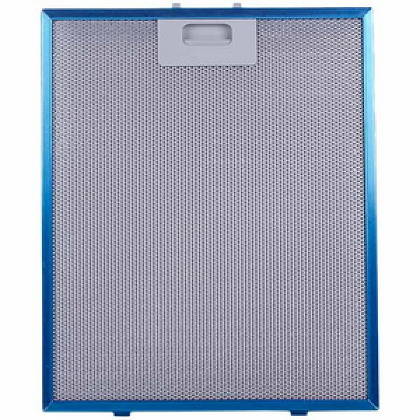 Фільтр жировий 345x285x10mm для витяжки Electrolux 80877665 (під защібки)