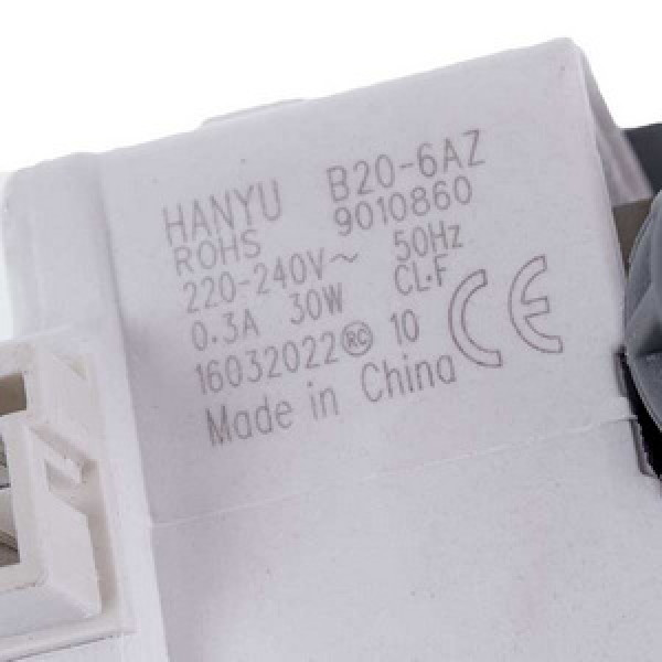 Помпа 30W B20-6AZ Hanyu C00285437 для пральної машини Indesit